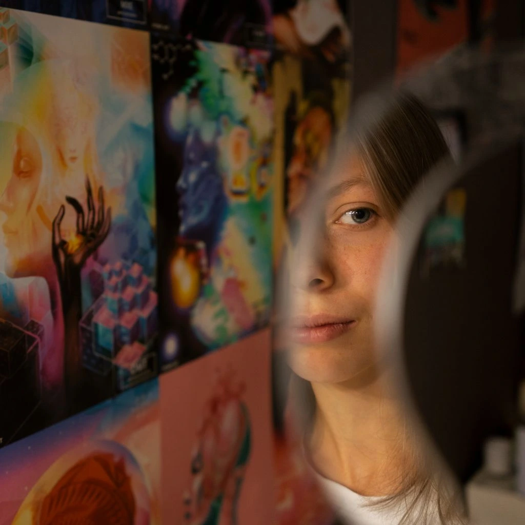 Portrait of Devi Marchetti, Senior Festival Reporter.